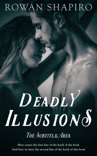 3D mockup of Black #12014 - Premade Erotica Book Cover