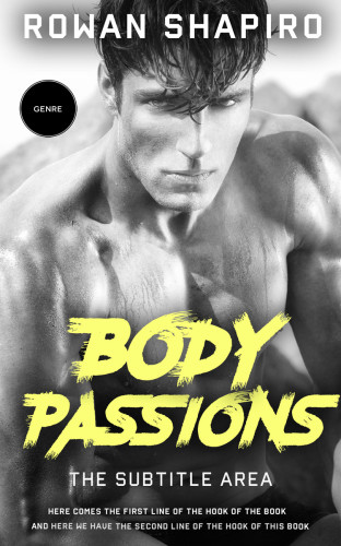 3D mockup of Foggy Gray #12027 - Premade Erotica Book Cover