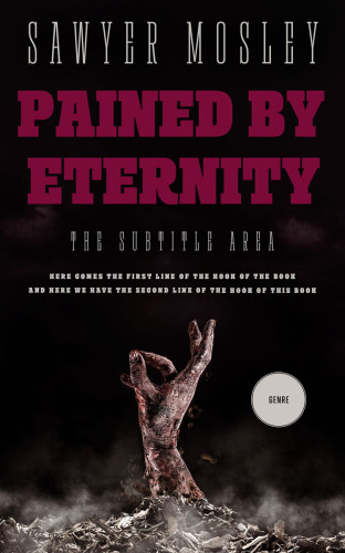 3D mockup of Gondola #12225 - Premade Apocalyptica Book Cover