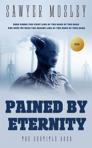 3D mockup of Botticelli #12232 - Premade Horror Book Cover