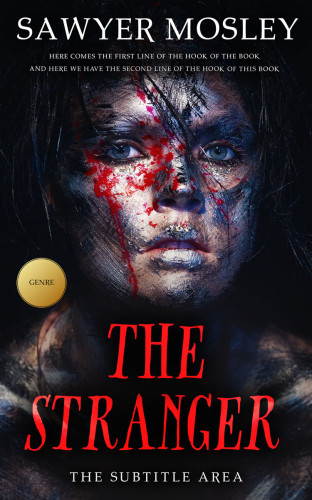 3D mockup of Woodsmoke #12245 - Premade Abstract Book Cover