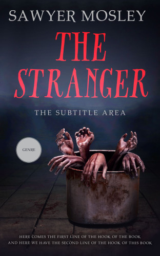 3D mockup of Charade #12247 - Premade Horror Book Cover