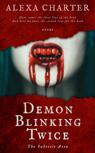 3D mockup of Dark Tan #12339 - Premade Horror Book Cover