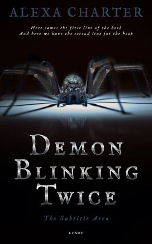 3D mockup of Cod Gray #12345 - Premade Horror Book Cover