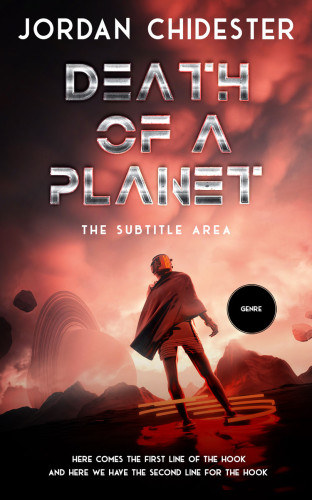 3D mockup of Gondola #12357 - Premade Science Fiction Book Cover