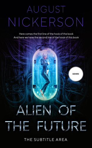 3D mockup of Vulcan #12374 - Premade Science Fiction Book Cover