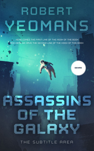 3D mockup of Blue Dianne #12379 - Premade Apocalyptica Book Cover