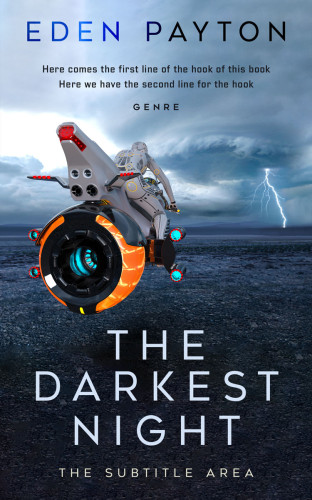 3D mockup of Heather #12405 - Premade Science Fiction Book Cover