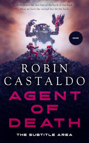 3D mockup of Revolver #12411 - Premade Apocalyptica Book Cover