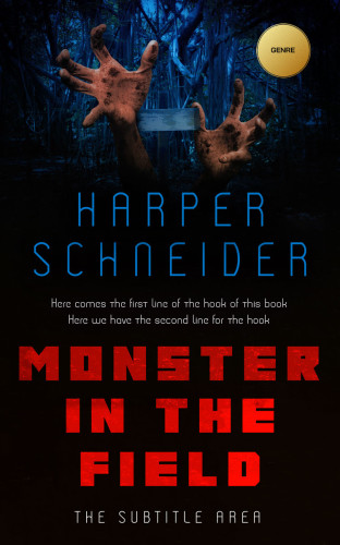 3D mockup of Cinder #12442 - Premade Fantasy Book Cover