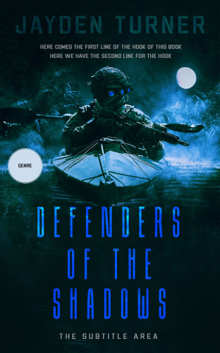 3D mockup of Black Pearl #12459 - Premade Mystery & Thriller & Suspense Book Cover