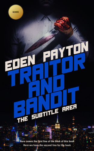 3D mockup of Bison Hide #12475 - Premade Mystery & Thriller & Suspense Book Cover