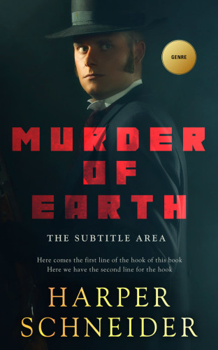 3D mockup of Aztec #12486 - Premade Mystery & Thriller & Suspense Book Cover