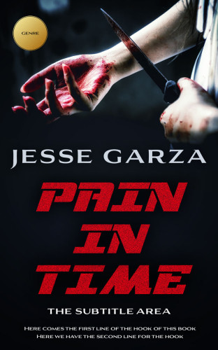 3D mockup of Contessa #12534 - Premade Horror Book Cover