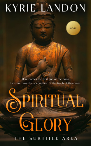 3D mockup of Mikado #12550 - Premade Religion & Spirituality Book Cover