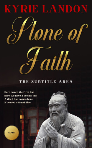 3D mockup of Cocoa Brown #12570 - Premade Religion & Spirituality Book Cover