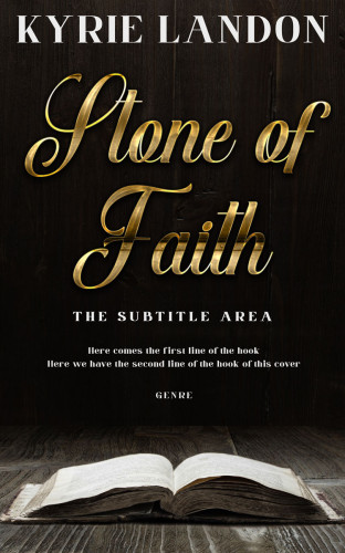 3D mockup of Oil #12573 - Premade Religion & Spirituality Book Cover | BookCoverZone