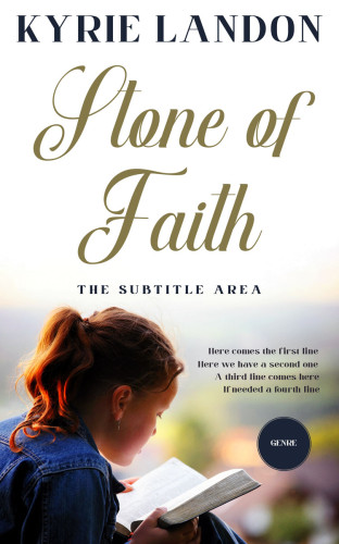 3D mockup of Swirl #12574 - Premade Religion & Spirituality Book Cover