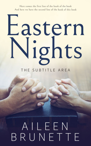 3D mockup of Satin Linen #12626 - Premade Religion & Spirituality Book Cover