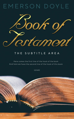 3D mockup of Antique Brass #12640 - Premade Religion & Spirituality Book Cover