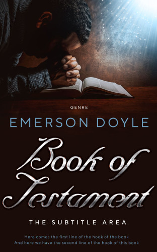 3D mockup of Night Rider #12648 - Premade Health & Mind & Body Book Cover