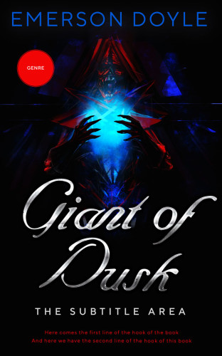 3D mockup of Cinder #12654 - Premade Fantasy Book Cover