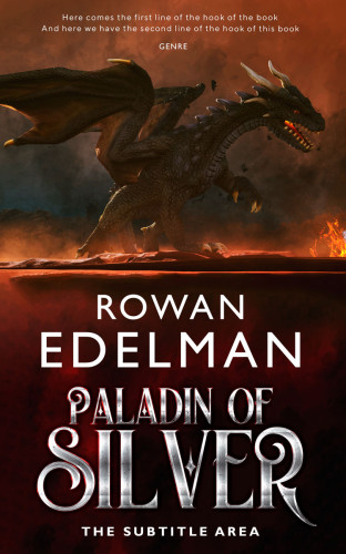 3D mockup of Crowshead #12672 - Premade Fantasy Book Cover