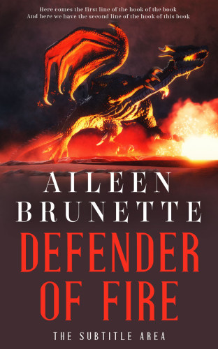 3D mockup of Cocoa Brown #12688 - Premade Fantasy Book Cover