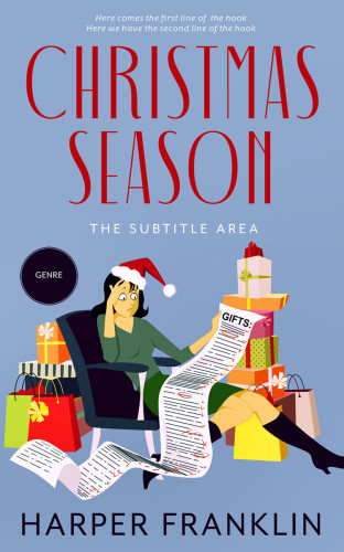 3D mockup of Polo Blue #12721 - Premade Literary Fiction Book Cover