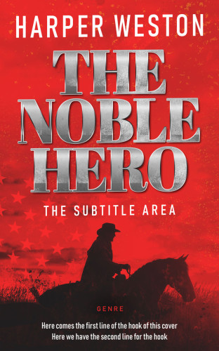 3D mockup of Persian Red #12943 - Premade Action & Adventure Book Cover | BookCoverZone