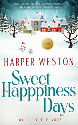 3D mockup of Casal #12974 - Premade Abstract Book Cover