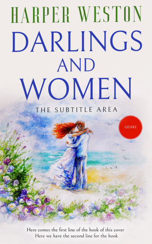 3D mockup of Bon Jour #12994 - Premade Romance Book Cover