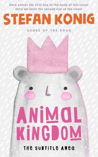 3D mockup of Bon Jour #13108 - Premade Abstract Book Cover