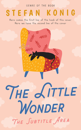 3D mockup of Apricot Peach #13118 - Premade Teen & Young Adult Book Cover