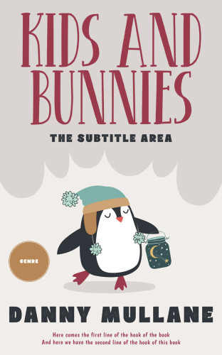 3D mockup of Ebb #13209 - Premade Travel Book Cover