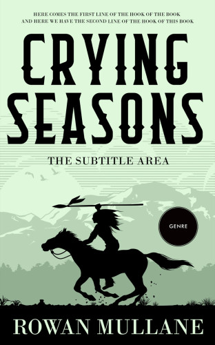 3D mockup of Rangoon Green #13286 - Premade Historical Book Cover