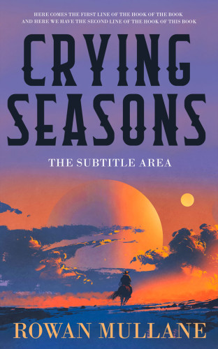 3D mockup of Kimberly #13287 - Premade Surreal Book Cover