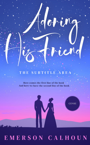 3D mockup of San Marino #13396 - Premade Romance Book Cover