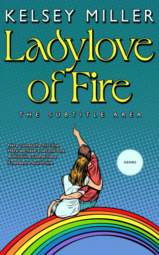 3D mockup of Jelly Bean #13568 - Premade Abstract Book Cover