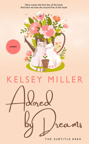 3D mockup of Dairy Cream #13576 - Premade Chick Lit Book Cover