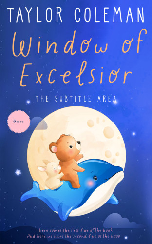 3D mockup of Cerulean Blue #13648 - Premade Family & Parenting Book Cover