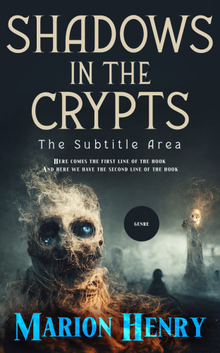 3D mockup of Shark #13774 - Premade Mystery & Thriller & Suspense Book Cover