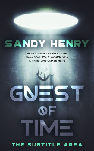 3D mockup of Charade #13808 - Premade Science Fiction Book Cover