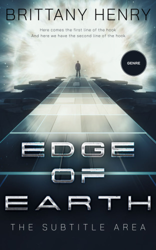 3D mockup of Ebony Clay #13821 - Premade Science Fiction Book Cover