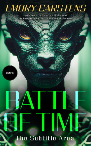 3D mockup of Aztec #13848 - Premade Science Fiction Book Cover