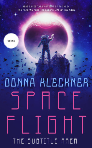 3D mockup of Lucky Point #13869 - Premade Science Fiction Book Cover