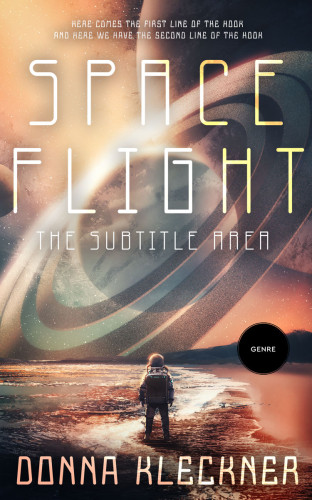 3D mockup of Sandrift #13871 - Premade Science Fiction Book Cover