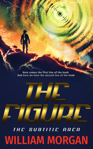 3D mockup of Steel Gray #13914 - Premade Science Fiction Book Cover