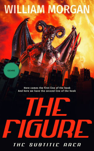 3D mockup of Night Rider #13920 - Premade Science Fiction Book Cover