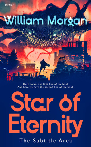 3D mockup of Downriver #13921 - Premade Science Fiction Book Cover